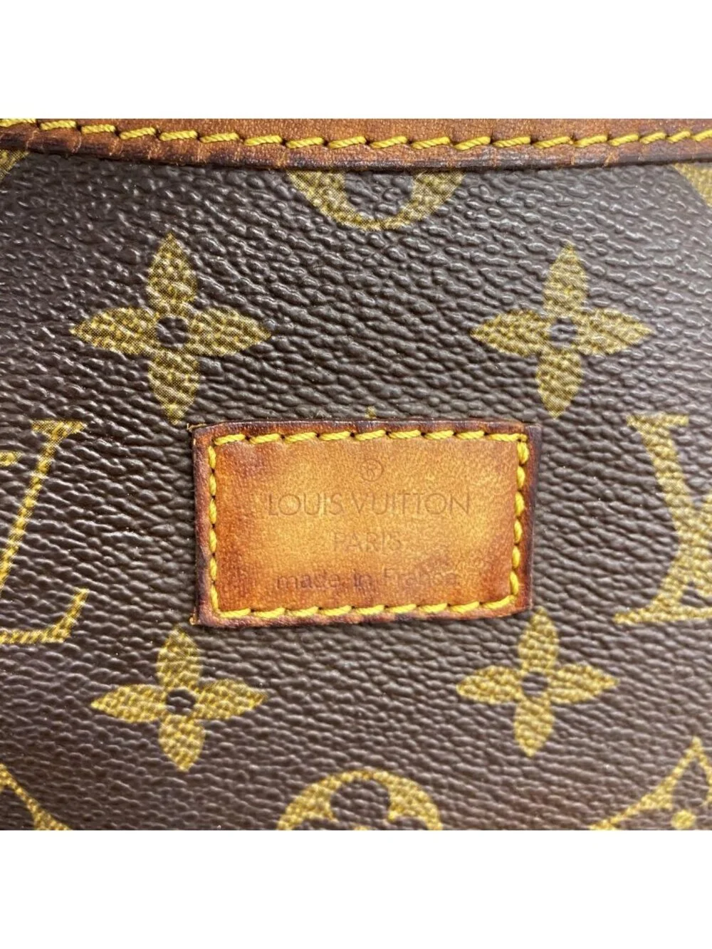 Louis Vuitton Shoulder Bag Monogram Saumur 35 Brown